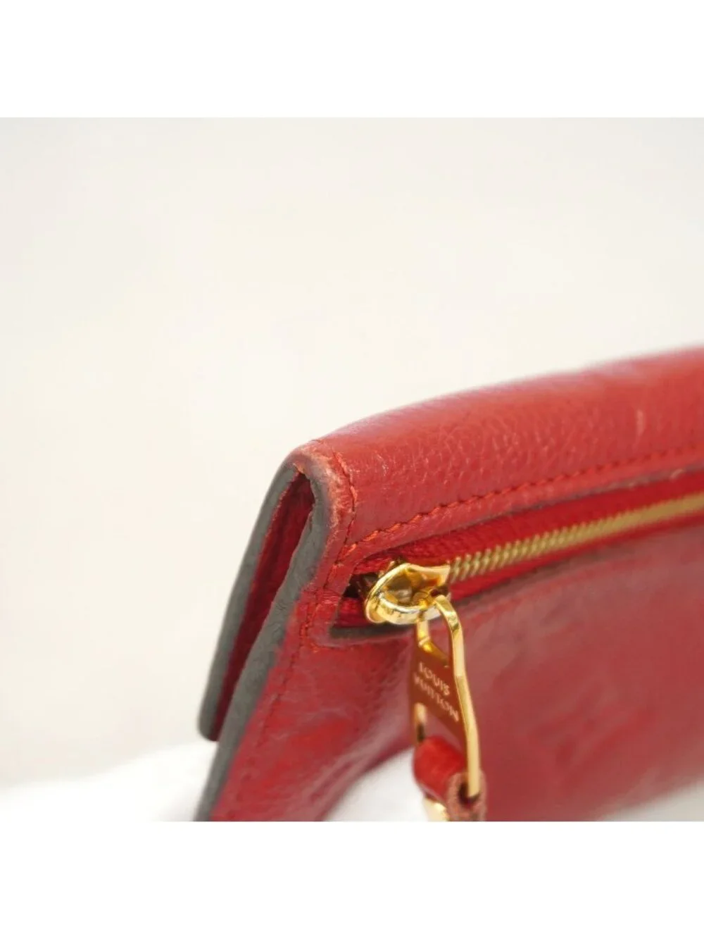 Louis Vuitton Coin Purse Monogram Empreinte Pochette Cles Cerise